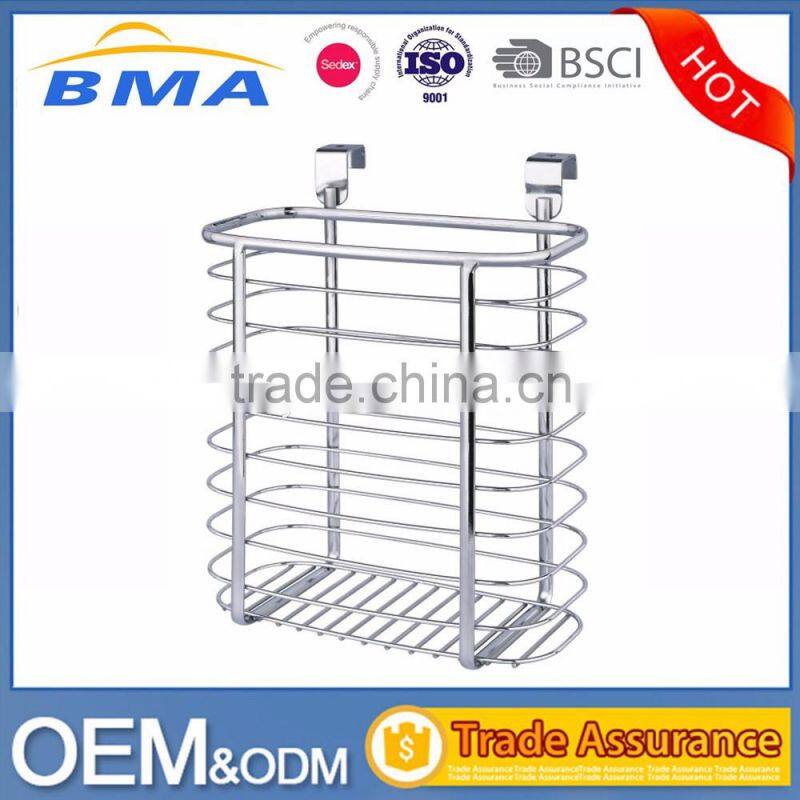 Factory Wholesale Over-the-Cabinet Kitchen Storage Organizer Basket