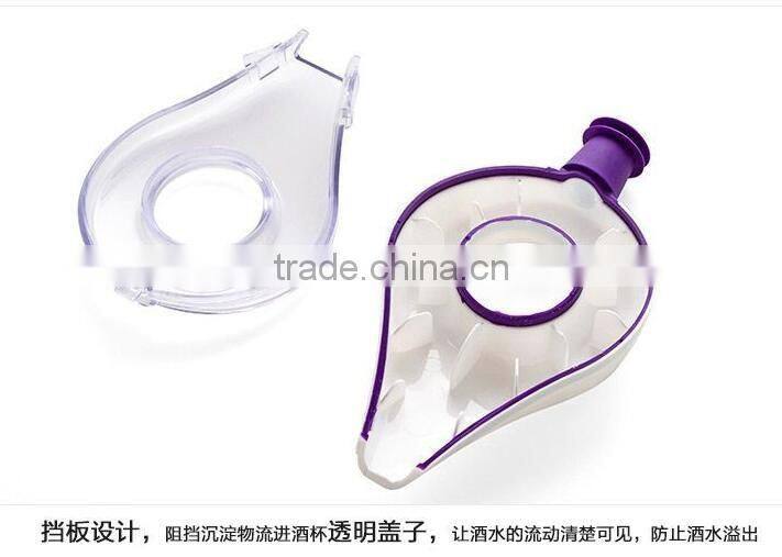 CY053 Plastic Wine Pourer Bottle Wine Decanter Wine Pour Filter Home Bar Essential Equipment
