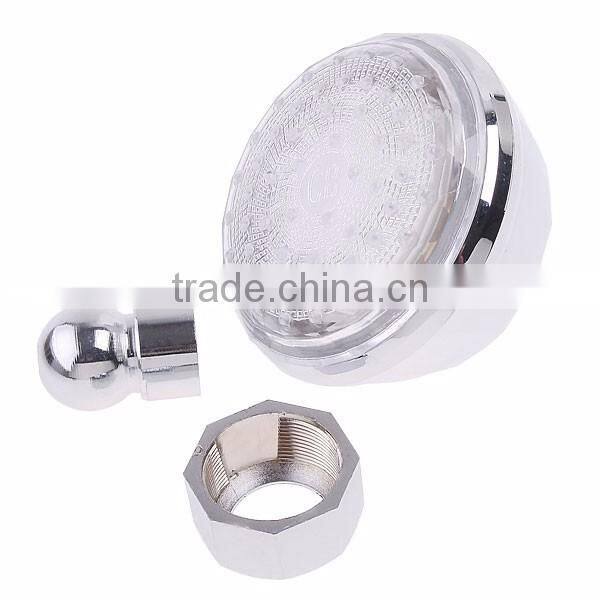 LED Glowing Electric Shower Head, Automatic LED Color Changing Temperature Sense LED Shower Head For Wholesale