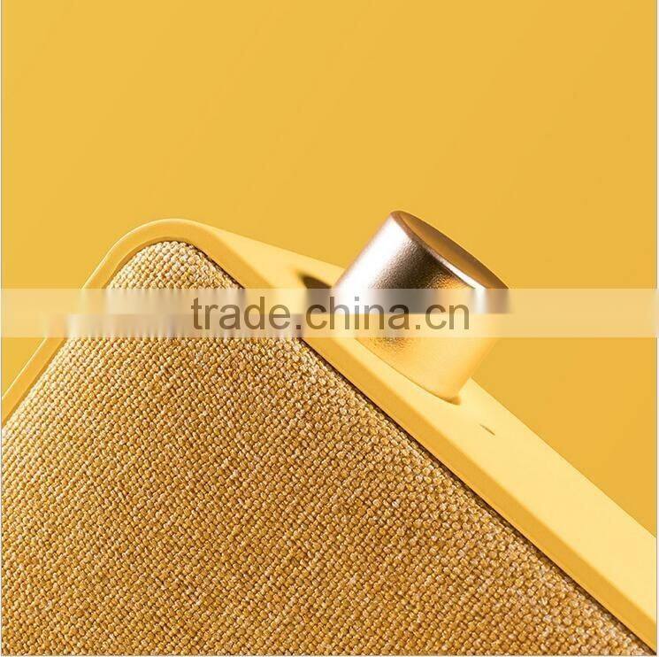 Best Valentine's Day Gift Elegant retro wireless Bluetooth speakers Art Canvas Enclosurel Subwoofer mini portable small Speaker