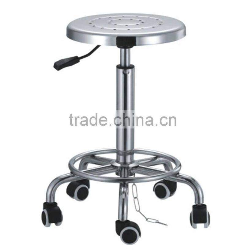 Lift Rolling Stool Made in Stainless Steel