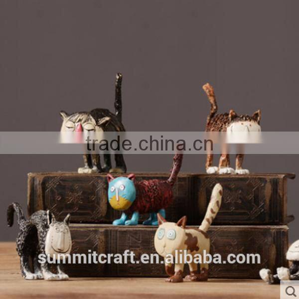 Antique animal movie cartoon mini dog figurine