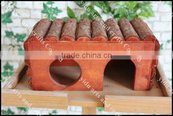 solid wood pet houses for birds, hamster, etc.