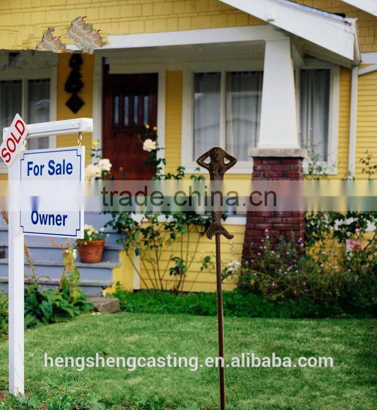 Cast Iron Garden decoration mermaid