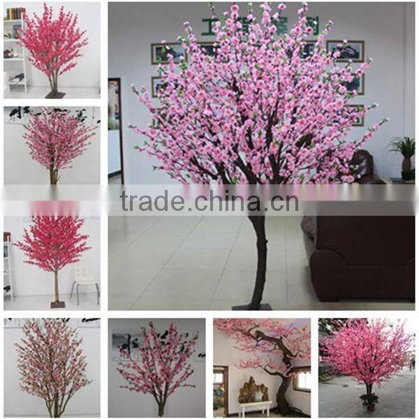 artificial cherry blossom tree for outdoor decoration in factory price