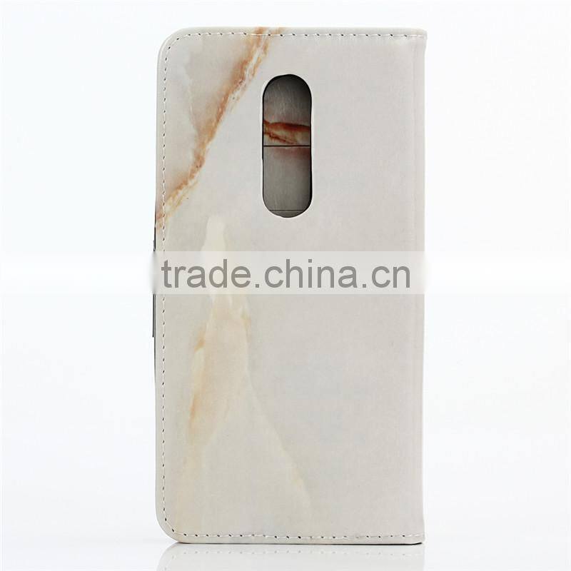 Noble design high quality marble PU card bumper/pocket cell phone case for Motorola