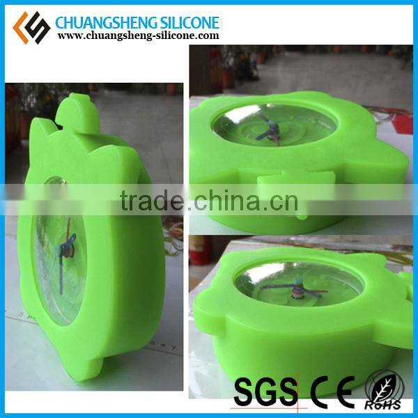 cat shape silicone alarm clock