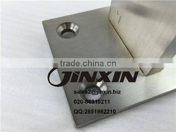 Flat bar fences railing post steel baluster and pillar with hole