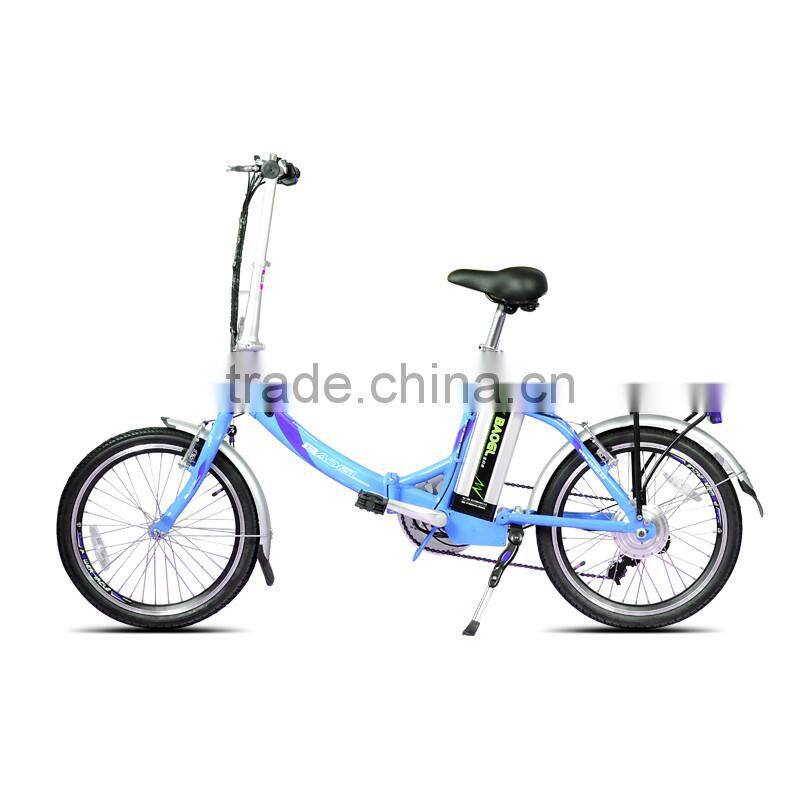 20 inch electric folding bike with aluminum frame