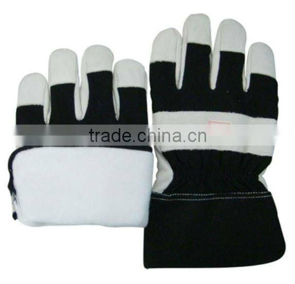 Cow grain leather winter gloves with CE certificateJRW03