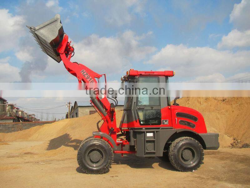 HZM mini payloader 1.6ton zl16 with xinchai498