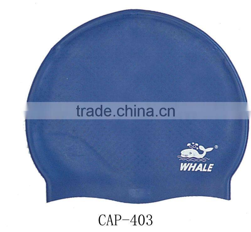 Waterproof swim cap,contouted shap swimming cap(CAP-400)