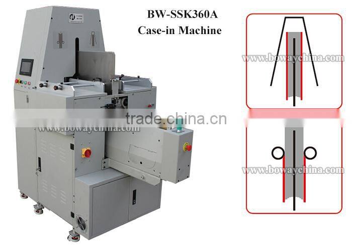 BW-SSK360A One Person Operating Automatic hard cover case-in machine