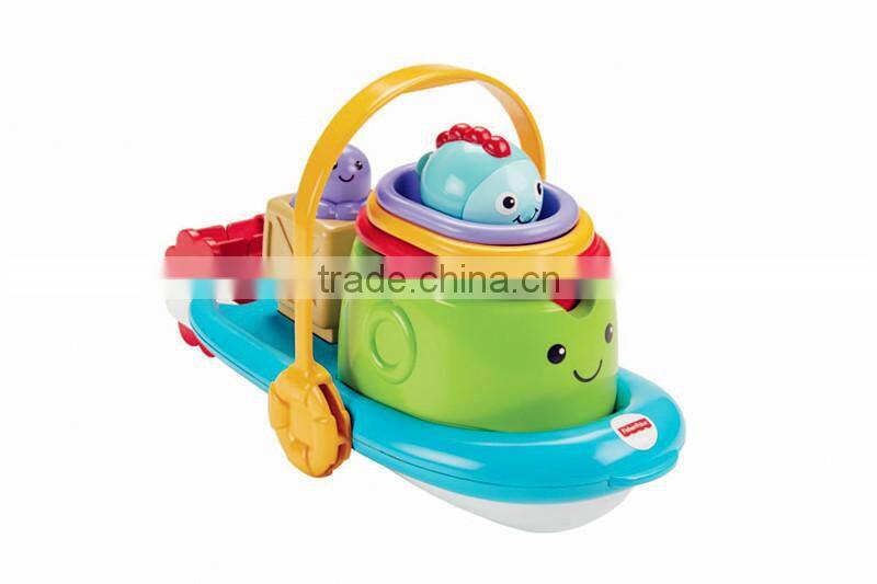 New Design Baby Bath toy with set of Boat for Tubtime From Dongguan Manufacturer