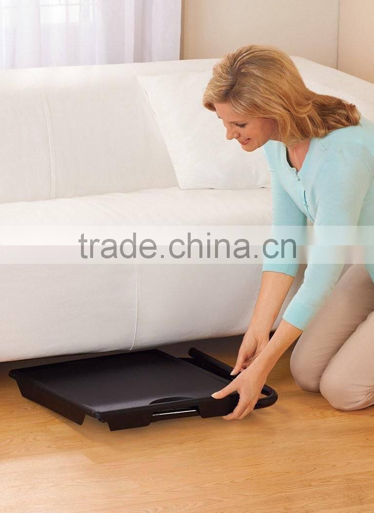 5 Starsuperdeal Portable and Foldable Black Tray Table