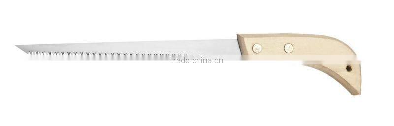 jab saw with natural wooden handle