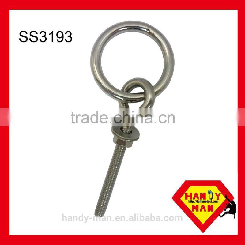 Hardware accessory Stainless Steel 304 Ring Bolt With One Nut and One Washer