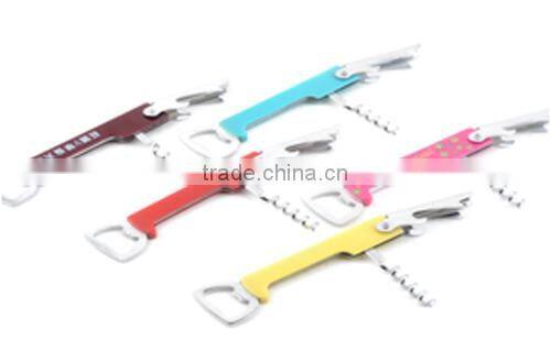 A45-SF0001 Durable Can Opener Black Color Wine Bottle Opener