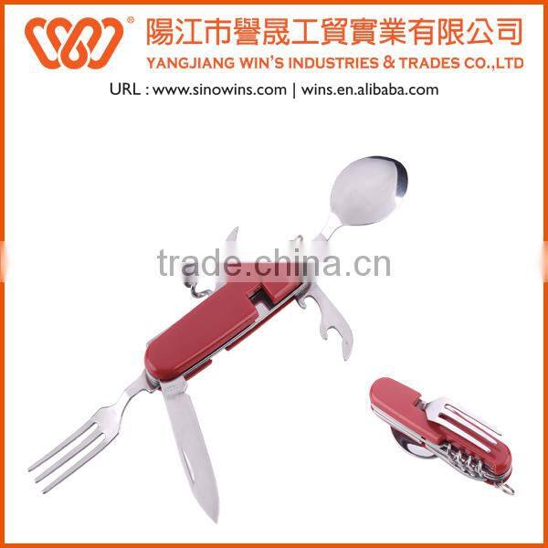 Camping Tool Stainless steel Camping Spoon Fork Knife