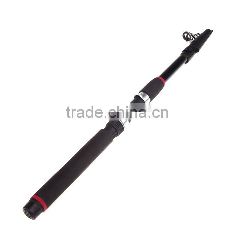 Telescopic 2.1/ 2.4/2.7M Portable Glass Fiber Carp Fishing Rod Pod Ultra Light Spinning Fishing Pole for Outdoor Sports