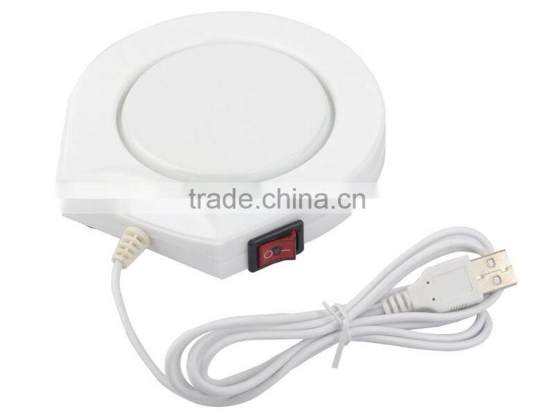 hot Electric USB Tea Coffee Mug Heat Warmer Heater Drinks Beverage Cup warmer