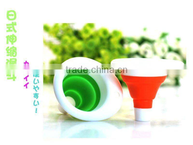 Silica gel Practical Foldable Mini Funnel