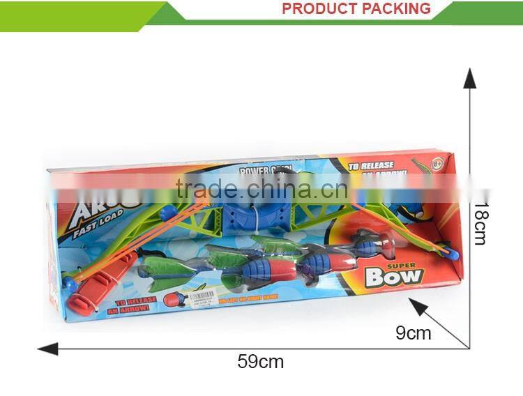 Wholesale good quality sport set plastic bow and arrow toys