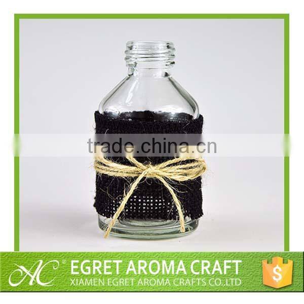 Nice design and decorative factory direct sale ecofriend reed diffuser glass bottle