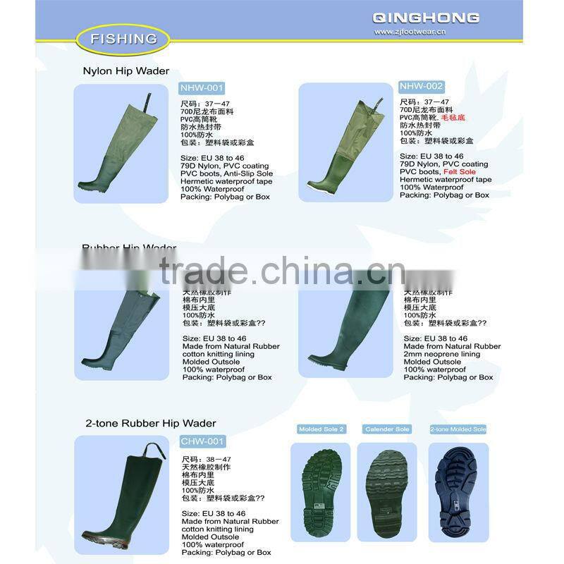 PVC Coating Hip Wader From Manufacture