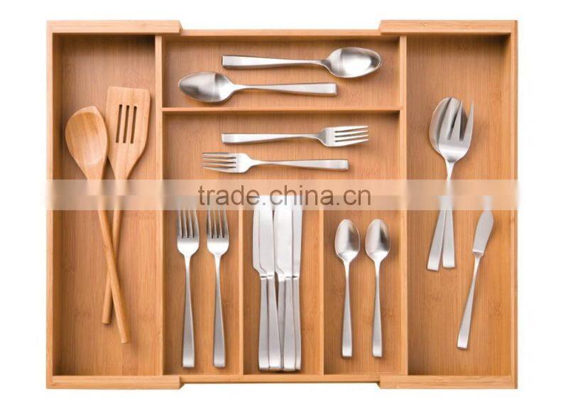 Best price superior quality drawer compartment tray cutlery organizer