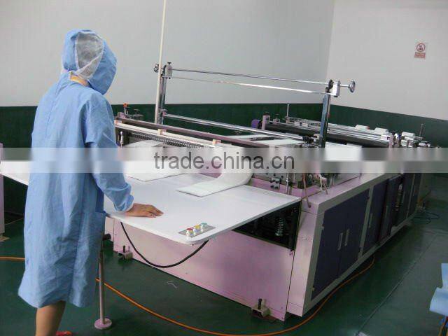 Knit Cuff Blockade Unisex Doctor and Nurse Rinforced Gown