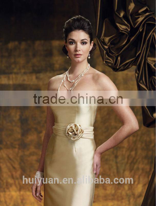 gold long sleeve mother of the bride evening dress