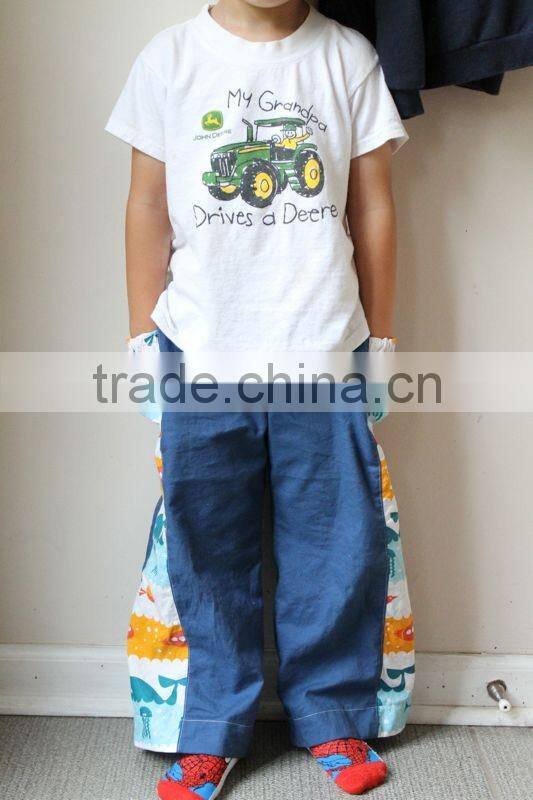 New style boys pants baby ruffle pants and baby pants