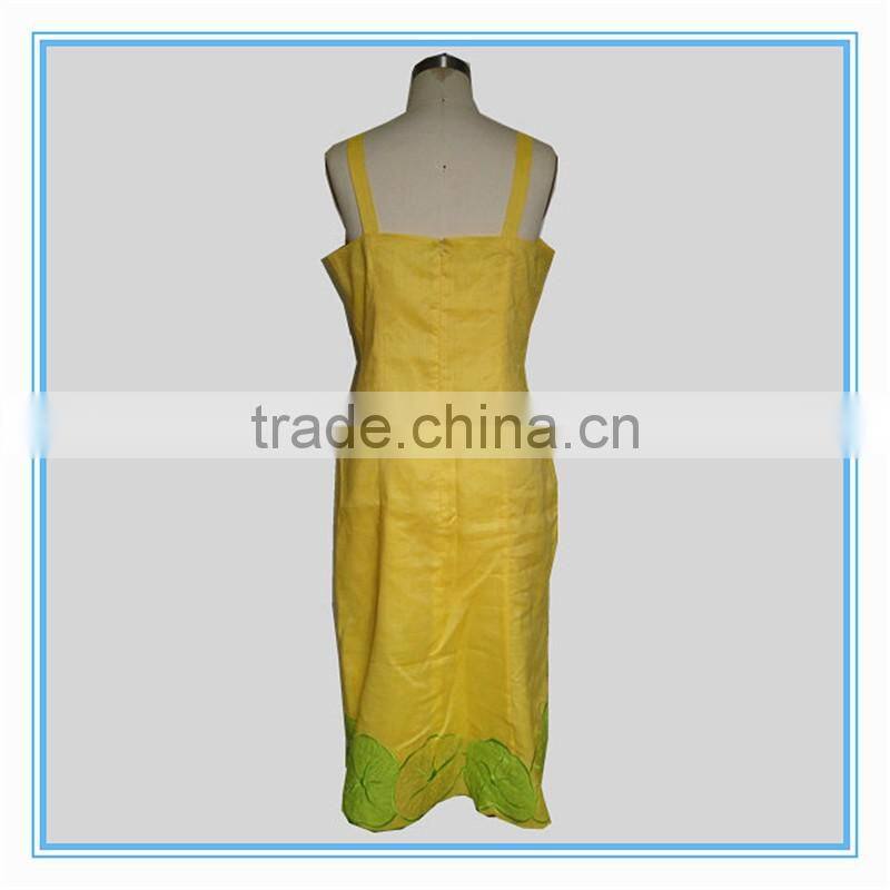 Hot sale lotus leaf embroidery sexy dress collar neck designs for ladies suit