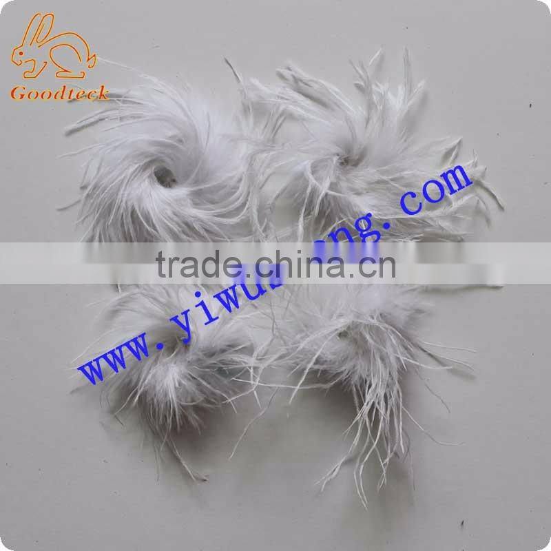 China supplier wholesale decotation white straight ostrich feather for decoration or accessories import from China