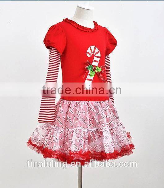 new 2015 girls long sleeve christmas dress fashion kids puffy dress baby long sleeve dress princess dress girls