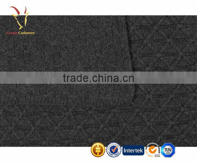 Knitted Cashmere Wool Baby Blanket