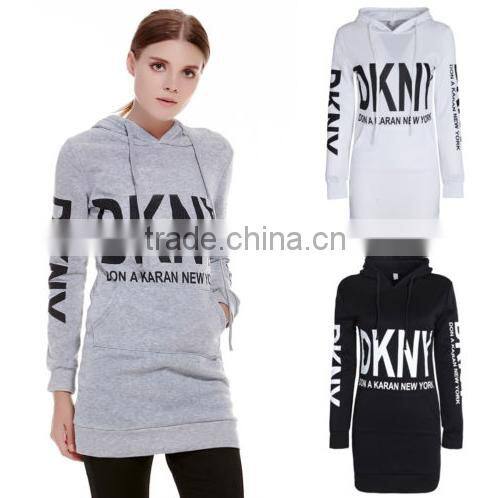 Women dress tops hoodies pullover with hood