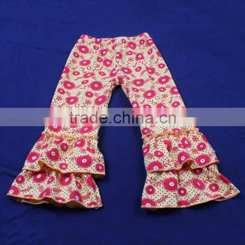 Flower Frilly Ruffle Pattern Beautiful Teen Girl Clothing Set LBYTZ001-47