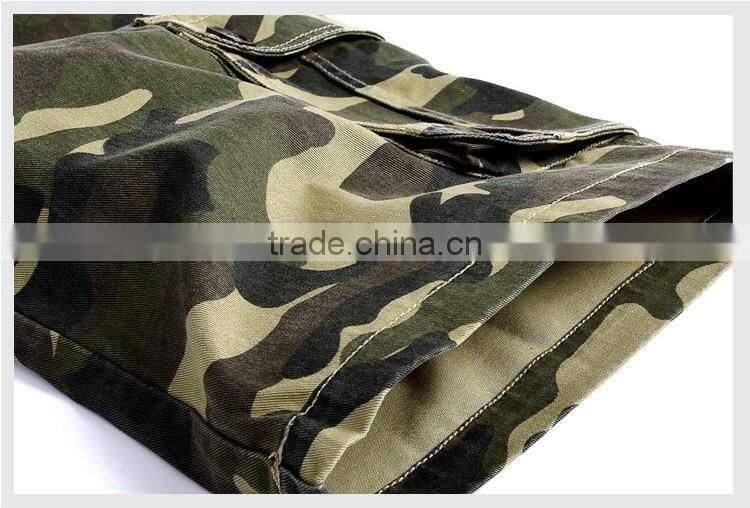 Mens Military Cargo Shorts 2016 Brand New Army Camouflage Shorts Men Cotton Loose Work Casual Short Pants Plus Size No Belt