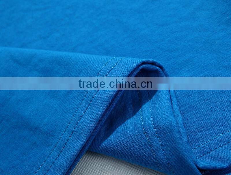 100% Pure Cotton Round Neck Fashion Design Couple T Shirts