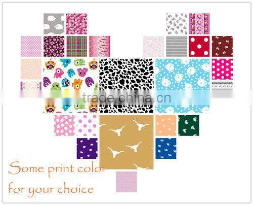 Colorful Printed Microfiber Fabric Yard For Bathrobe or Blanket