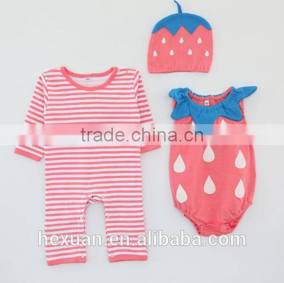 Fashion Long-sleeved Romper Cottone Jumpsuit Climbing Clothes Baby