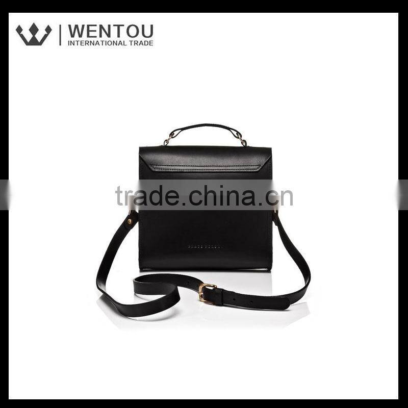 Fashionable Plain Single Shoulder Crossbody Bag