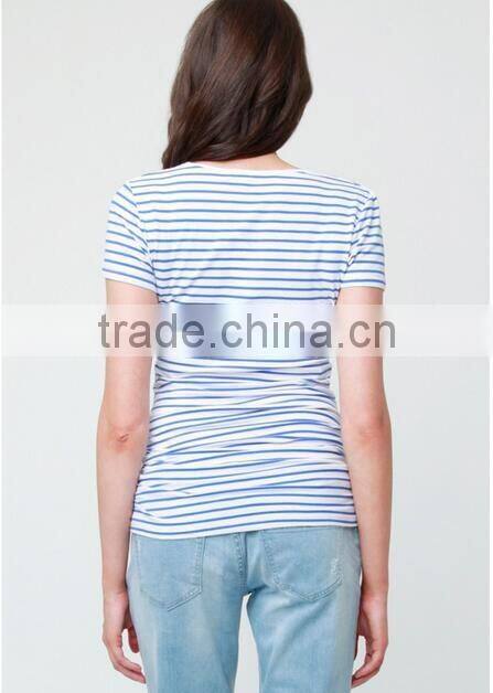 Wholesale maternity womens clothes cotton t-shirt 2017