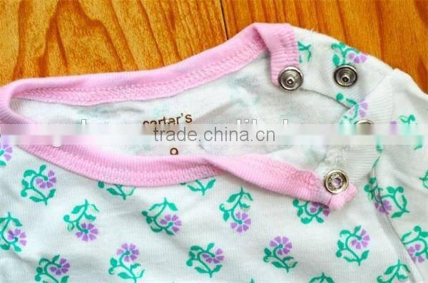 Latest cute Long sleeve baby girl's boutique clothing set baby girl's summer t-shirts set