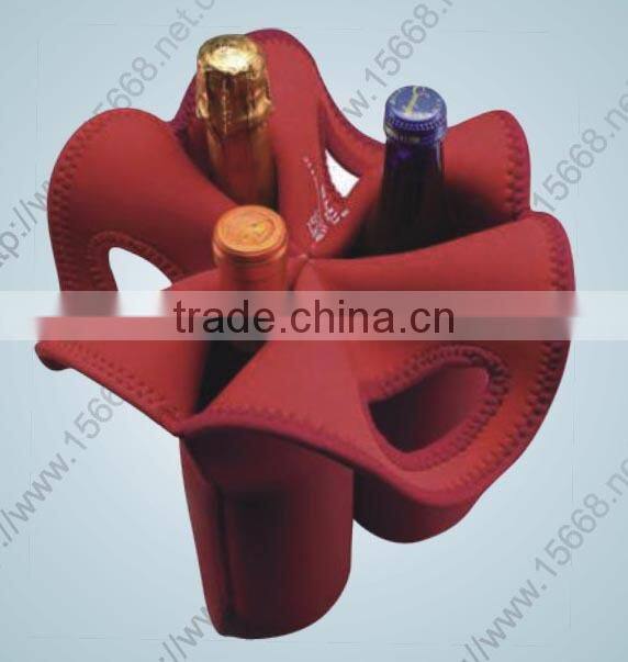 GR-B0172 unique fashion neoprene wine bottle cooler