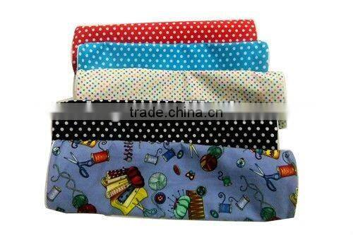 D&D 100% Cotton Knitting Needles Bag With Zippers Kintting Packet