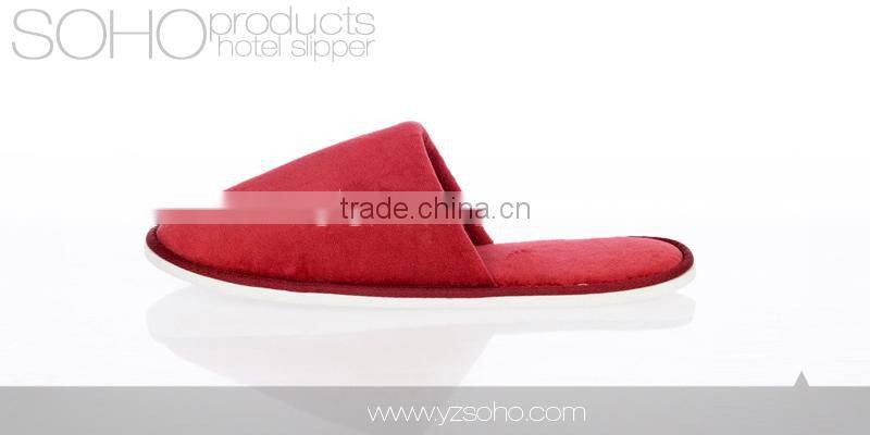 Fashion Cheap Disposable Woman Felt Slipper