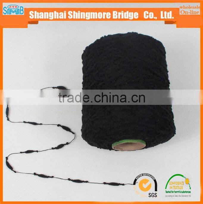 alibaba China knitting yarn supplier cheap wholesale 100 polyester spun yarn lantern yarn for sweater